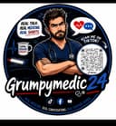 GrumpyMedic Education logo